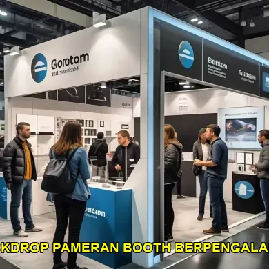 backdrop pameran booth berpengalaman